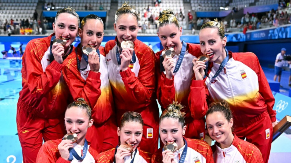 Espa&ntilde;a se cuelga el bronce por equipos en nataci&oacute;n art&iacute;stica y China arrasa con el oro