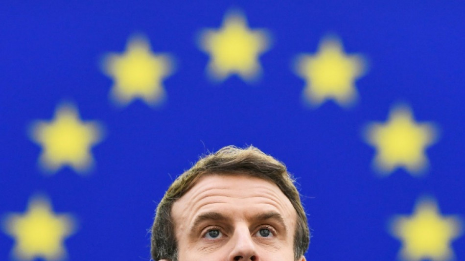 Macron wirbt im EU-Parlament mit Blick auf Russland f&uuml;r selbstbewusstes Europa