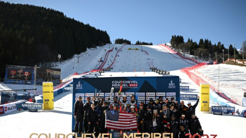 Estados Unidos gana el paralelo por equipos mixtos en el Mundial de esqu&iacute;