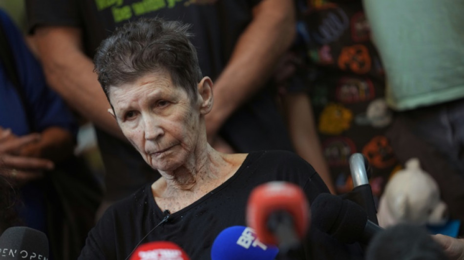 Une ex-otage du Hamas dit avoir v&eacute;cu "l'enfer" avant d'&ecirc;tre "bien trait&eacute;e"