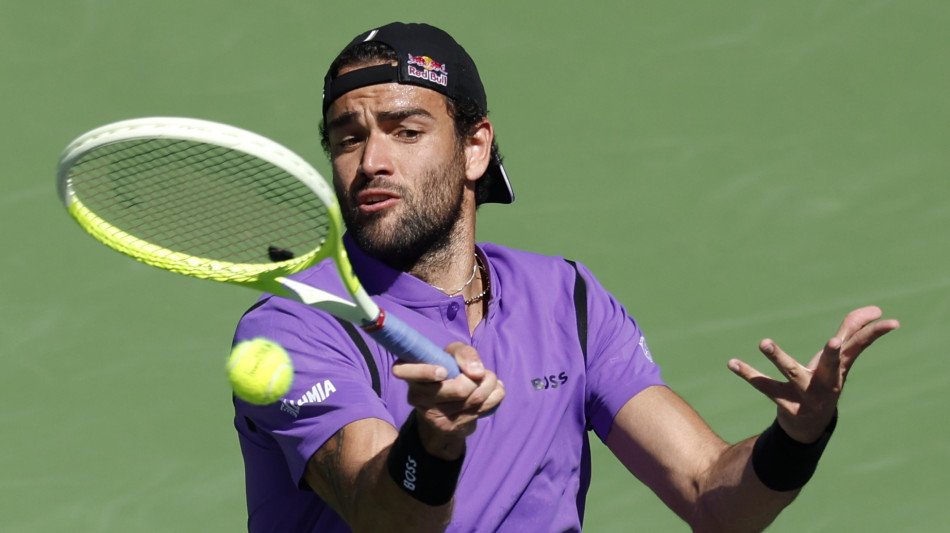 Tennis: Miami; Berrettini "finale amaro, peccato"