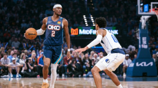 Thunder roll to 14th straight NBA win, Celtics beat depleted Lakers