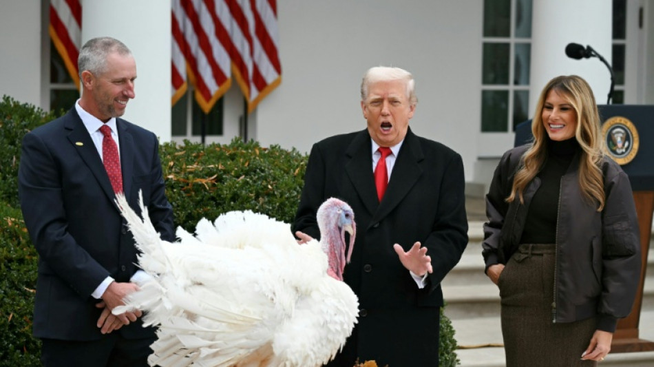 Talking turkey: Trump turns pardon ritual into political roast