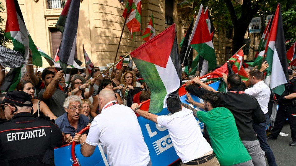 Nouvelle manifestation pro-palestinienne sur la Vuelta: la 11e &eacute;tape &eacute;court&eacute;e
