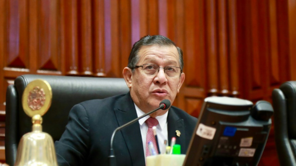 El jefe del Congreso de Per&uacute; pide rechazar el pedido de destituci&oacute;n contra la presidenta Boluarte