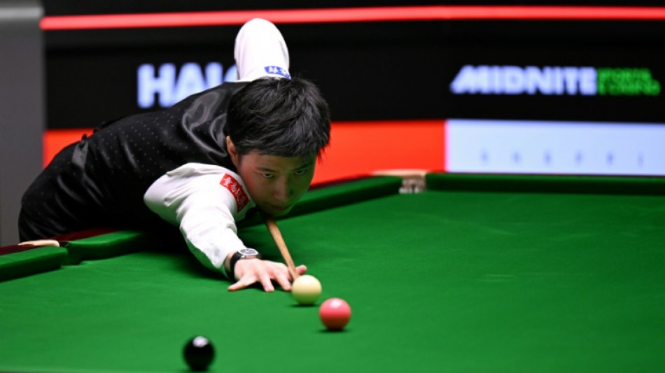 Zhao on brink of becoming China's first World Snooker champion