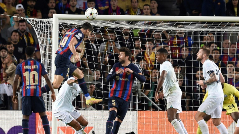 El Bar&ccedil;a no puede con el Inter y roza la eliminaci&oacute;n de la Champions