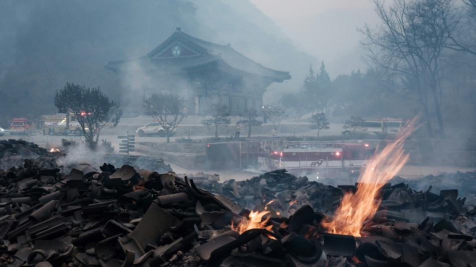 Cor&eacute;e du Sud: 24 morts dans une s&eacute;rie de feux de for&ecirc;t d'une rare ampleur