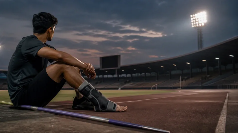 Ankle ligament tear ends Neeraj Chopra&rsquo;s 2026 season