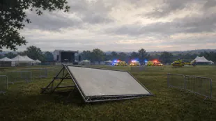 Six injured after sign falls at Christian festival in West Sussex