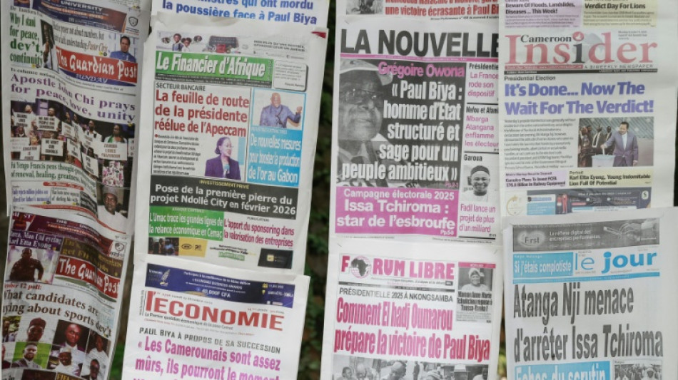 Pr&eacute;sidentielle au Cameroun: duel Biya/Tchiroma dans l'attente des r&eacute;sultats