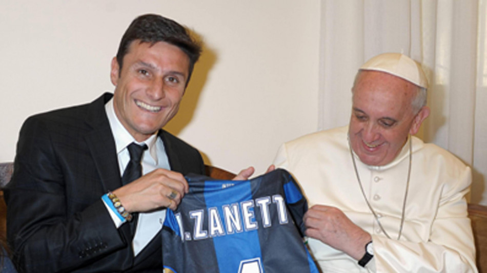 Papa: Zanetti, mi disse a memoria la formazione del San Lorenzo
