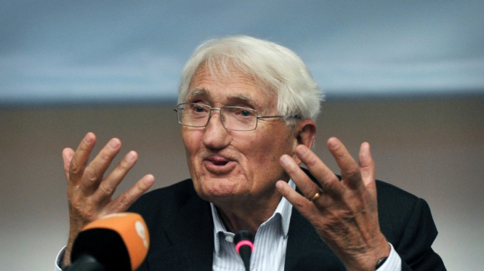 Le philosophe allemand J&uuml;rgen Habermas est mort, selon sa maison d'&eacute;dition