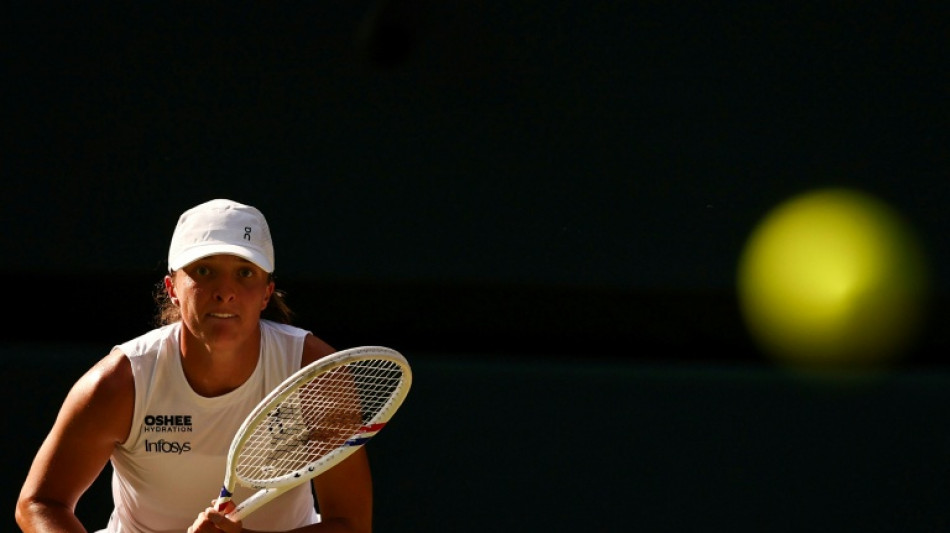 Swiatek surprised by surge to Wimbledon final