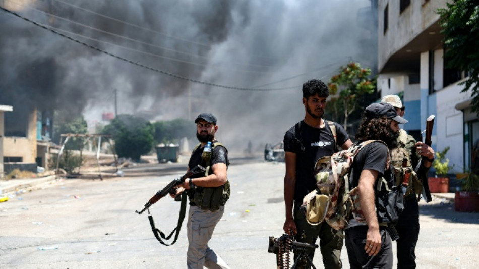 Druze regain control of Sweida city after Syria announces ceasefire