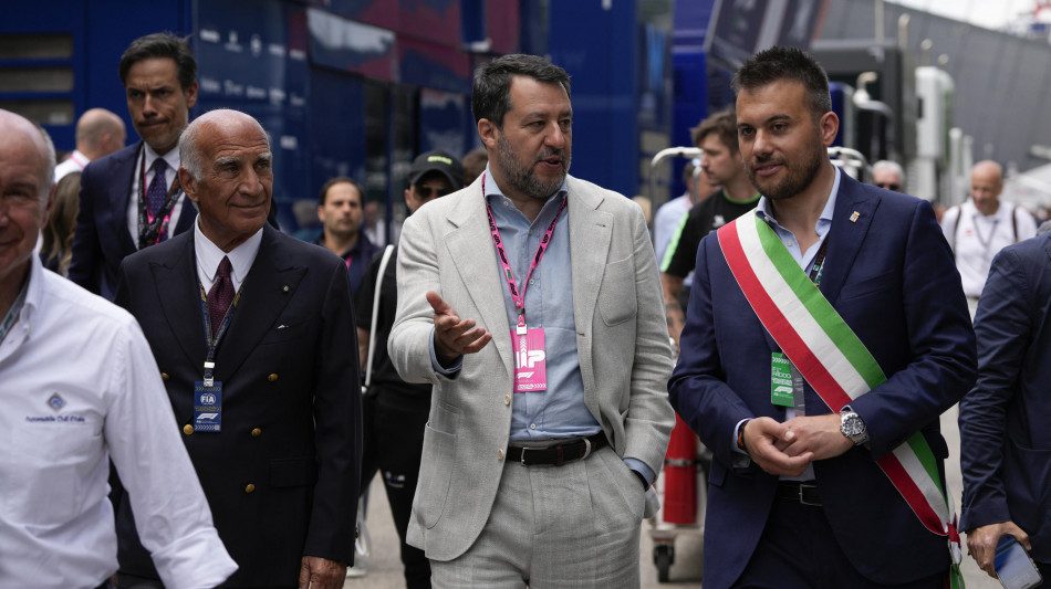 F1: finanziamenti Gp italiani, Sticchi Damiani ringrazia Salvini