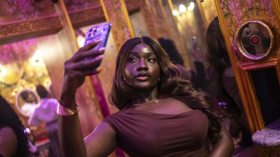 In Nigeria's nightclubs, the bathroom selfie is king - or, rather, queen