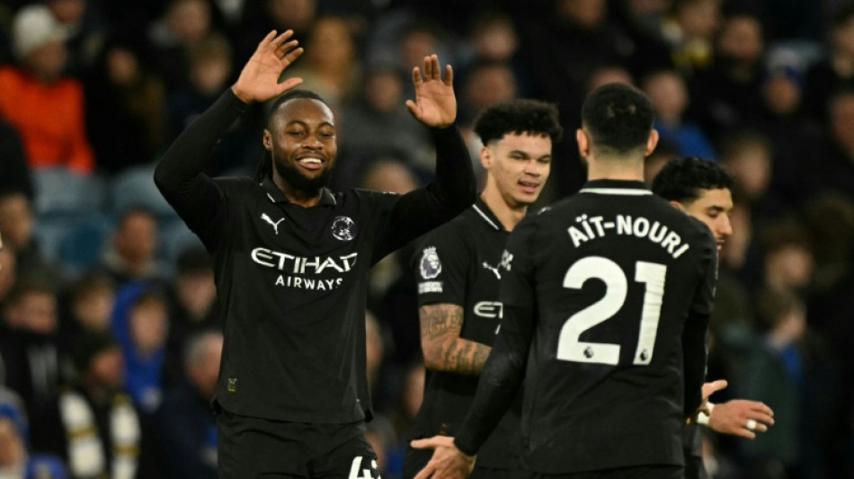 Semenyo sinks Leeds as Man City close gap on Arsenal