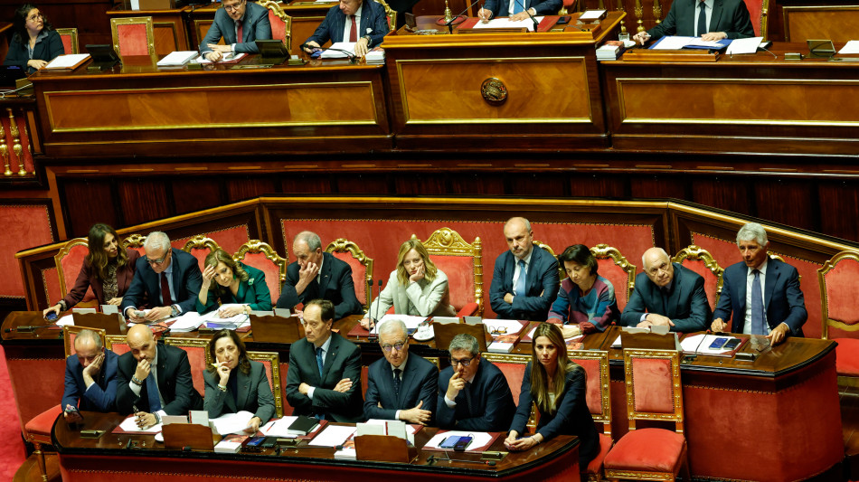 Meloni, in Medio Oriente appoggiamo piano dei Paesi Arabi