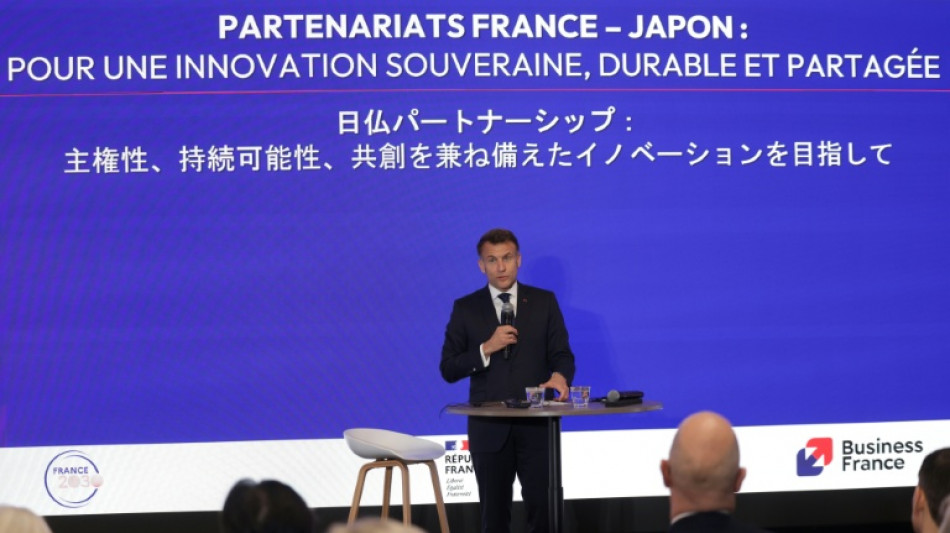 Macron vante &agrave; Tokyo la "pr&eacute;visibilit&eacute;" de l'Europe face &agrave; l'impr&eacute;visibilit&eacute; de Trump