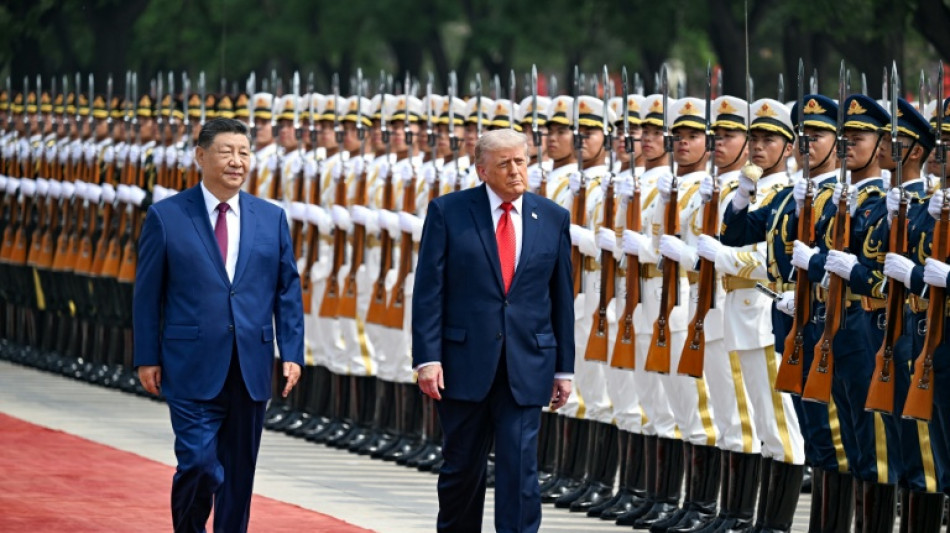 A P&eacute;kin, Trump revendique des accords commerciaux "fantastiques"
