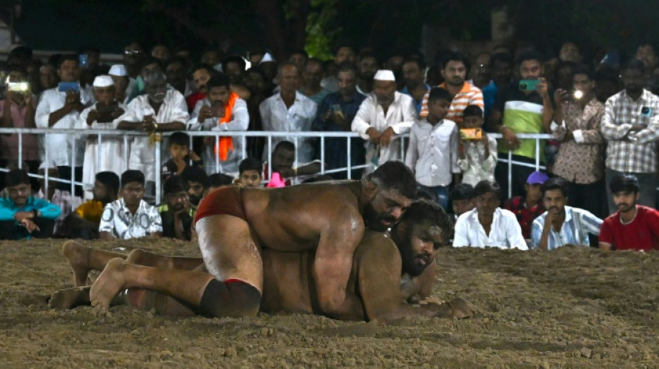 La lutte Kusthi, sport roi en Inde, vivier d'athl&egrave;tes olympiques