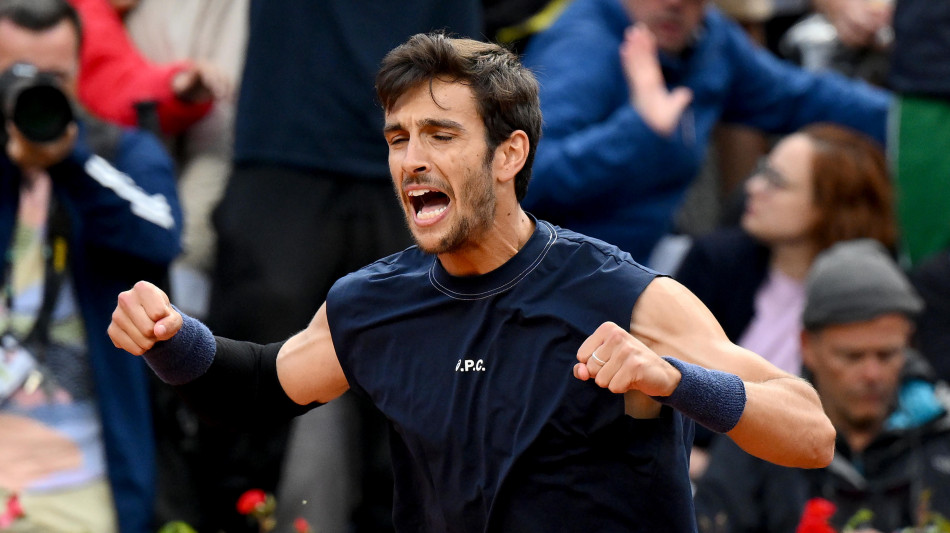 Internazionali: Zverev ko, Musetti in semifinale