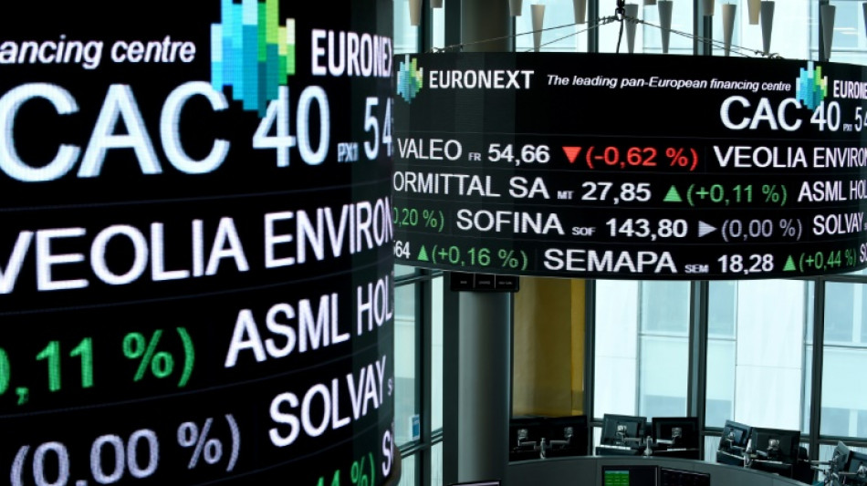 Les Bourses terminent en baisse en Europe