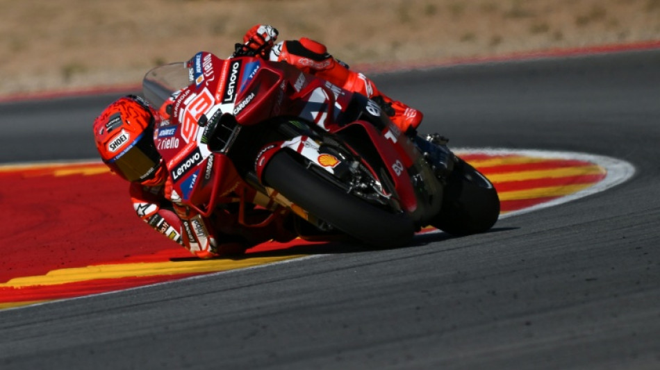 'Smooth' Marc Marquez wins Aragon MotoGP sprint, Bezzecchi on pole