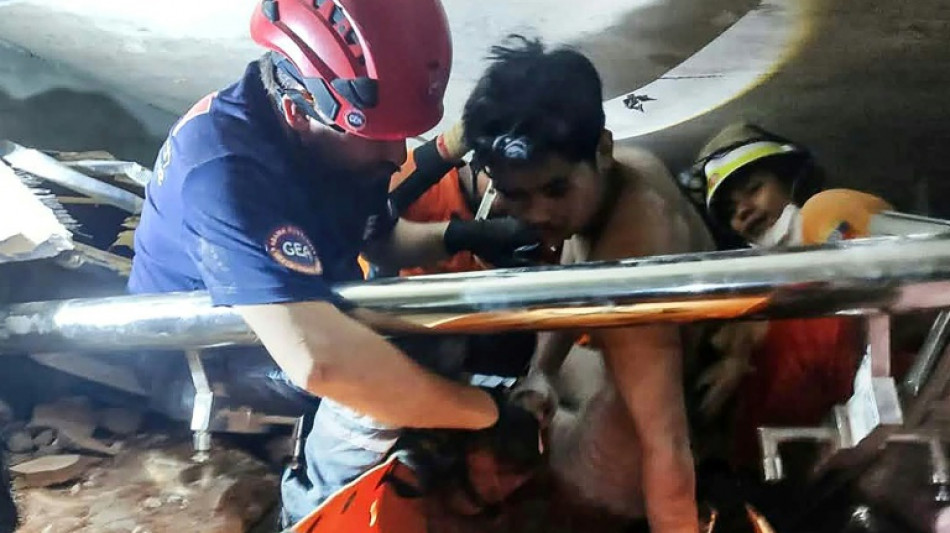 Myanmar quake victim rescued after 5 days as aid calls grow