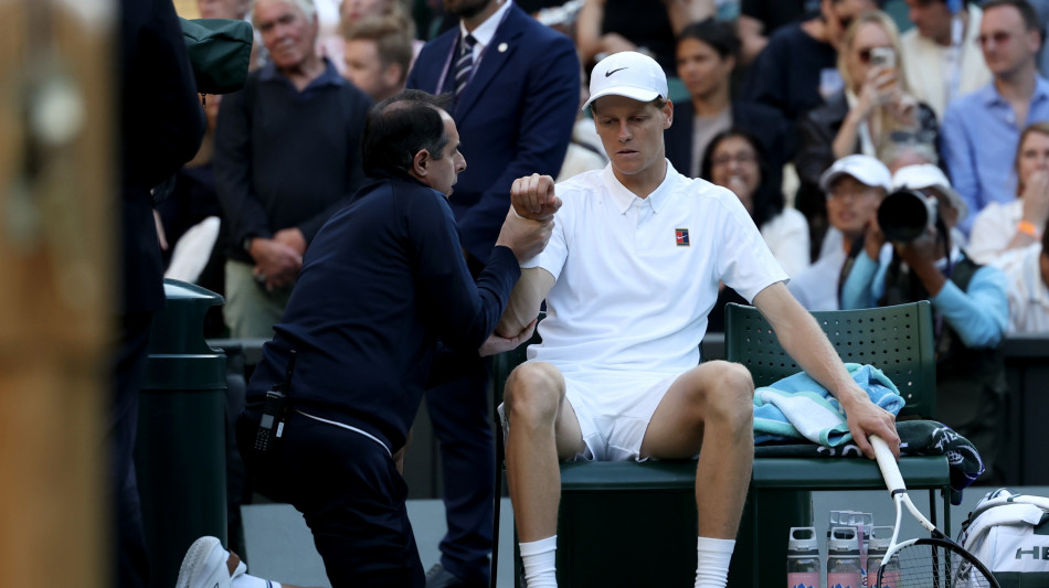 Wimbledon: Sinner, domani far&ograve; dei controlli al gomito