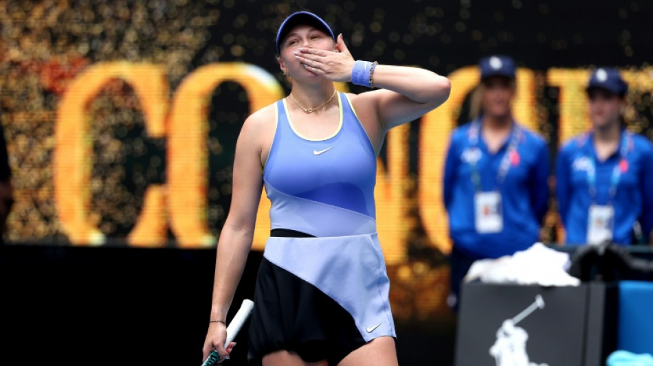 Ruthless Anisimova races into Australian Open round two