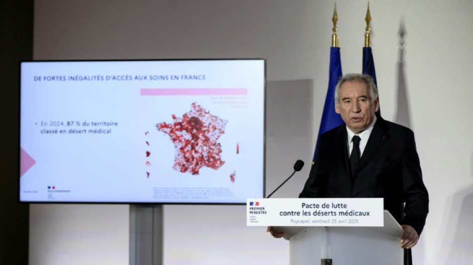 Bayrou prescrit deux jours par mois impos&eacute;s aux m&eacute;decins dans les d&eacute;serts m&eacute;dicaux