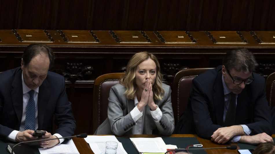 Meloni, 13.500 forze dell'ordine per potenziare sicurezza