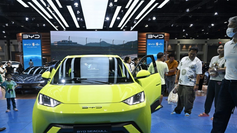 Voitures &eacute;lectriques: le constructeur chinois BYD a sign&eacute; l'ouverture d'un site en Turquie 