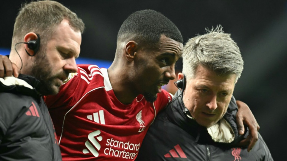 Liverpool boss Slot says Isak in 'final stages of rehab'