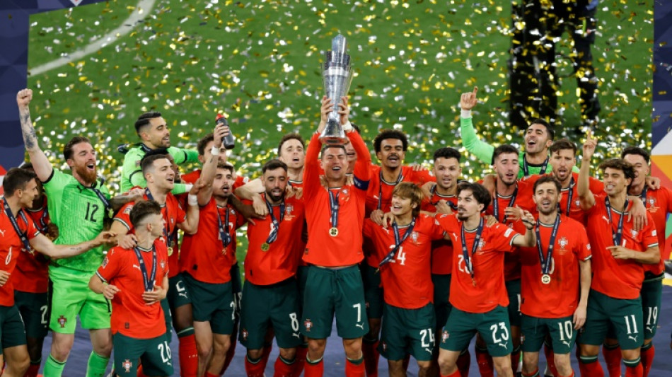 Nations League victors Portugal toast Ronaldo's 'winner mentality'
