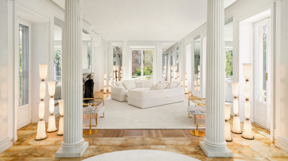 'Se questi muri potessero parlare', &egrave; show a Palazzo Versace