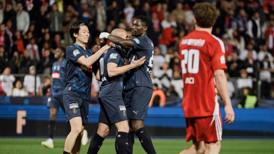 Reims edge out fourth-tier Cannes to set up PSG French Cup final
