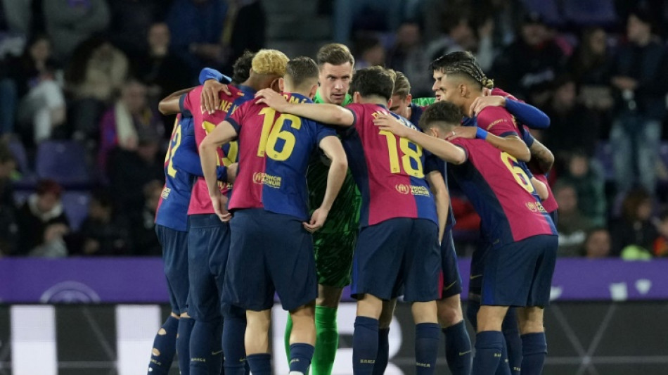 Bar&ccedil;a vence Valladolid (2-1) de virada e se consolida na lideran&ccedil;a do Espanhol