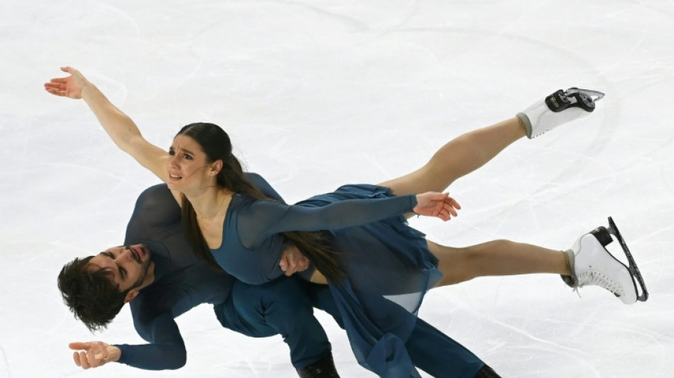 French pair win ice dance at home figure skating Grand Prix