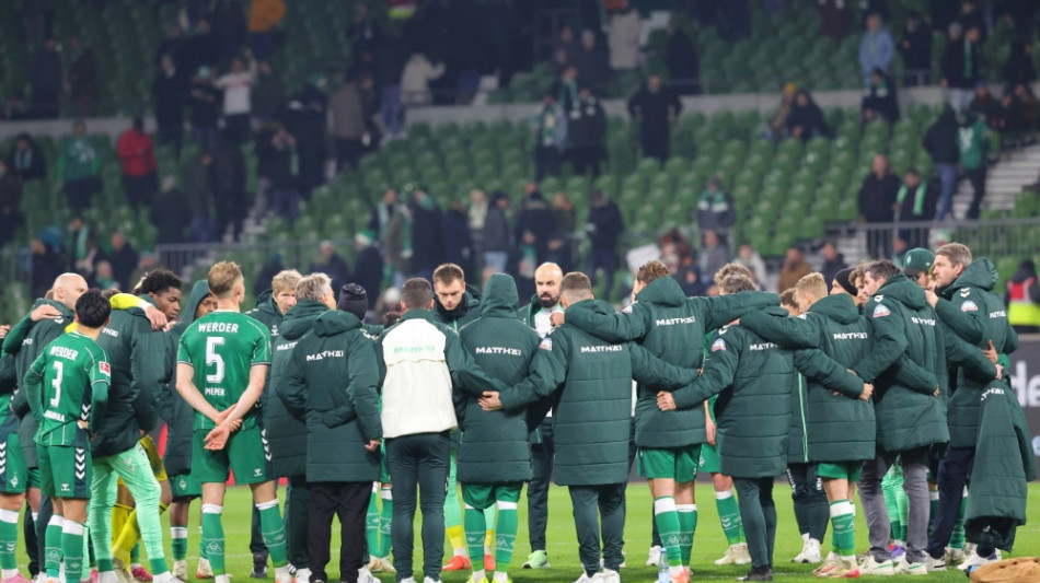 "Sauer" und ern&uuml;chtert: Werder wankt Richtung Weihnachtspause