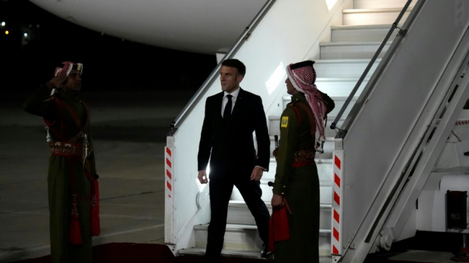 Rien ne justifie la souffrance des civils &agrave; Gaza, dit Macron qui veut une coalition contre le Hamas