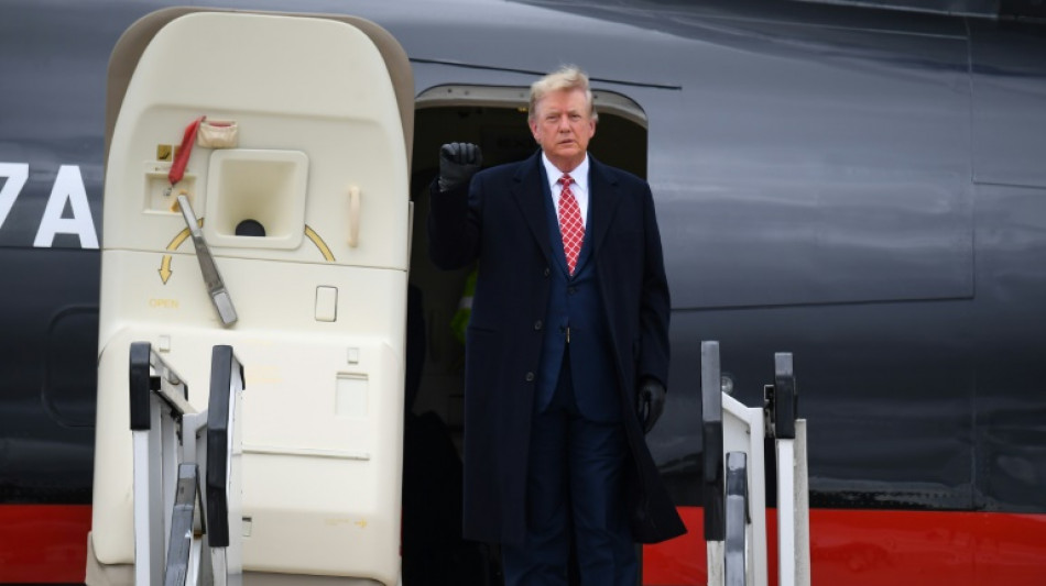 Donald Trump en Ecosse, terre natale de sa m&egrave;re