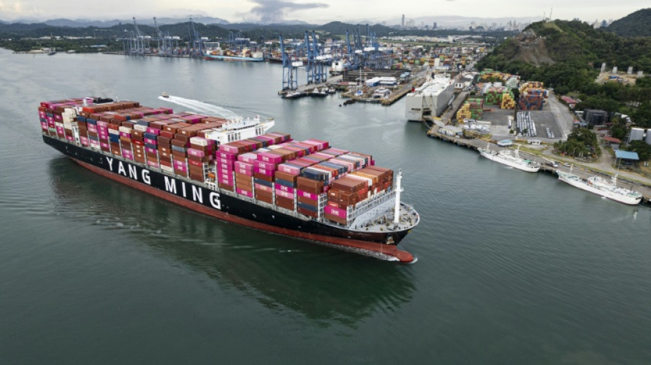 Crece el tr&aacute;nsito de buques en el canal de Panam&aacute; pese a los aranceles de Trump