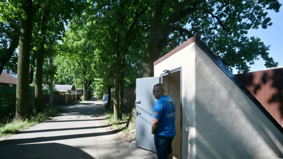 Kyiv man finds peace in self-made bunker