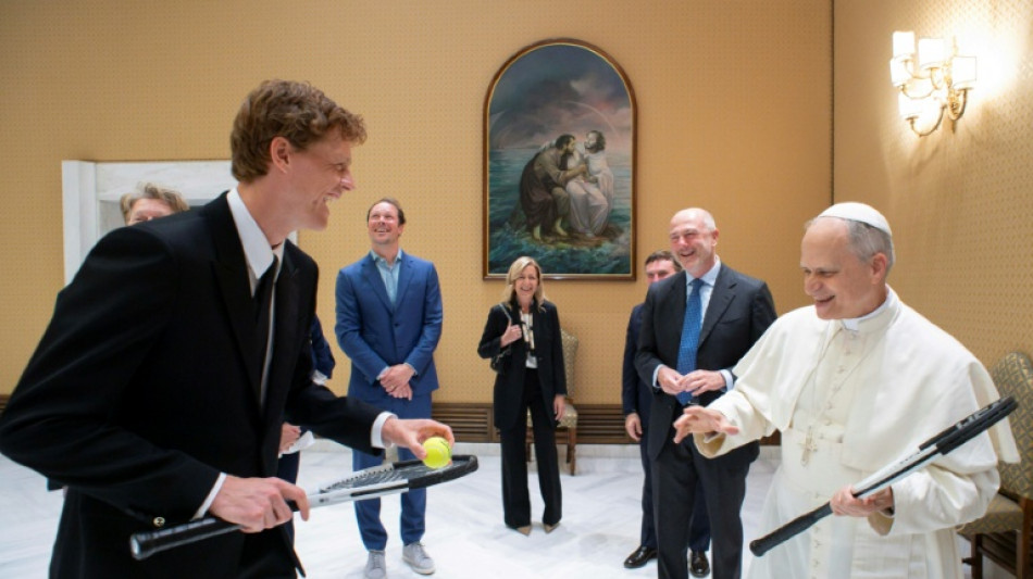 León XIV recibe en el Vaticano al N.1 del tenis Jannik Sinner