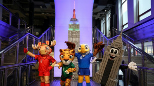 Empire State Building in Farben der WM-Gastgeber angestrahlt