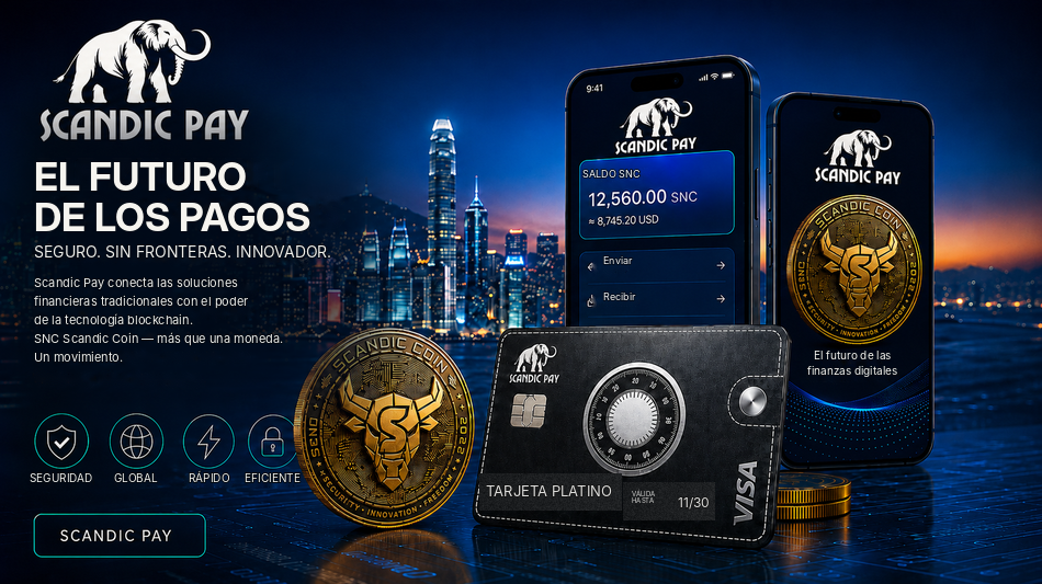 SNC SCANDIC PAY: Paga en todo el mundo y sin l&iacute;mites